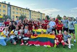 Lietuvos WU-15 futbolo rinktinė sutriuškino estes