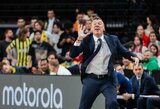 Dramatiškas mūšis Kaune baigėsi „Fenerbahce“ pergale