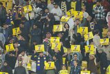 Ronaldo praleido „Al Nassr“ antrąsias rungtynes, fanai išreiškė portugalui palaikymą 