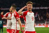 J.Kimmicho pelnytas įvartis atvėrė „Bayern“ duris į Čempionų lygos pusfinalį 
