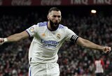 Du K.Benzema įvarčiai per pirmas 7 rungtynių minutes padovanojo „Real“ pergalę prieš „Athletic“