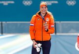 „Turi būti nulipdytas iš kito molio, kad tai ištvertum“: olimpinį rekordą pagerinusi ir auksą laimėjusi Jake'o Paulo sužadėtinė Jutta Leerdam prakalbo apie spaudimą, kurį jautė
