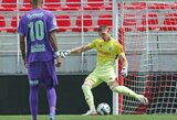 Arno Voitinovičiaus ginama „Benfica“ komanda po baudinių serijos iškrito taurės pusfinalyje