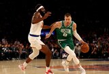 Niujorke - istorinis K.Porzingio debiutas „Celtics“ gretose