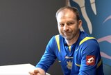 Ričardo Beniušio karjeros akordas – rungtynės su sūnumi
