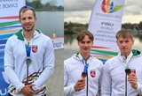 Lietuvos baidarininkai ir kanojininkai pasaulio studentų čempionate iškovojo 3 medalius