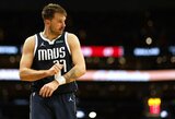 L.Dončičius - šalia trigubo dublio, o „Mavericks“ pratęsė „Wizards“ nesėkmių seriją