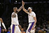 „Lakers“ taškų lenktynėse palaužė „Pacers“ 