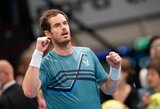 A.Murray‘us driokstelėjo: pirmą kartą 2021 m. nugalėjo pirmojo dešimtuko žaidėją