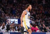S.Curry atvedė „Warriors“ į sunkią pergalę prieš „Heat“ 