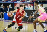 P.Valinskas į „Crvena Zvezda“ krepšį įmetė 22 taškus