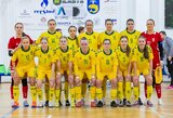 Lietuvos moterų futsal rinktinė neprilygo Anglijos komandai