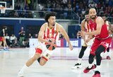 „Crvena Zvezda“ be Motiejūno pagalbos pasiekė taurės pusfinalį