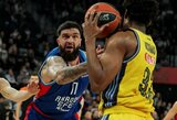 Smūgis „Anadolu Efes“ – Poirier negalės žaisti mažiausiai 4 mėnesius