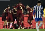 Europos lyga: Samu pelnė įvartį per save, tačiau „AS Roma“ eliminavo „Porto“, „AZ Alkmaar“ žengė į aštuntfinalį