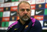 Flickas tvirtina, jog „Barcelona“ turi sutelkti dėmesį į „Real“, o ne Mbappe sugrįžimą