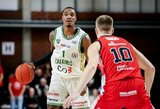 „Žalgiris“ išvargo pergalę Telšiuose