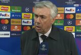 C.Ancelotti įvertino drąsų M.Salah pareiškimą: „Jis – geriausias savo pozicijos žaidėjas planetoje“