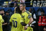 Ronaldo įvarčiu prisidėjo prie „Al Nassr“ pergalės, sirgaliai po įvykusio skandalo išreiškė portugalui palaikymą 