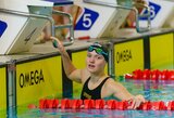 Kondraškaitė su komandos draugėmis NCAA plaukimo čempionate pateko į dešimtuką