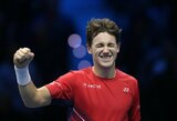 C.Ruudas pirmą kartą karjeroje įveikė „ATP Finals“ pusfinalio barjerą