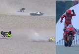 Vokietijoje – vos 10 finišavusių motociklininkų ir Marco Marquezo pergalė