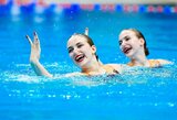 Lietuvės pradėjo Europos jaunimo dailiojo plaukimo čempionatą