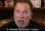 A.Švarcnegerio vaizdo įrašas pradėjo plisti Rusijoje, šios šalies esporto komentatorius tapo Ukrainos piliečiu