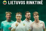 Daviso taurė: Lietuvos ir Pakistano teniso rinktinės – pajėgiausių sudėčių
