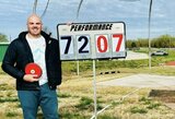 Aleknos rekordo besivaikantis Matthew Denny tapo pirmuoju australu, diską numetusiu virš 70 metrų