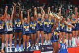 Europos tinklinio čempionate – italių triumfas ir serbės užfiksuotas puolamojo smūgio pasaulio rekordas