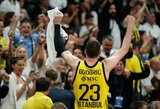 Guduričiaus taškai lėmė dramatišką „Fenerbahče“ pergalę