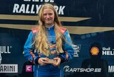 Lenktynininkė Vanesa Šilkūnaitė užkopė į Baltijos kartingo čempionato viršūnę