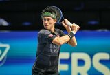 K.Nishikori tuščiomis sezono nebaigė – veteranas triumfavo Helsinkyje