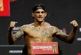 Paskutinę karjeros kovą pasitinkantis Dustinas Poirier turi didelių planų: „Kai tik USADA nustos belstis į duris ir aš padėsiu pirštines, tapsiu raumeningas ir įdegęs“