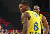 Lonnie Walkerio vedamas „Maccabi“ žengė į taurės pusfinalį