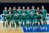 Pirmoje akistatoje Lietuvos futsal rinktinė turėjo pripažinti ukrainiečių pranašumą