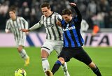 „Serie A" lygoje – 6 pelnyti įvarčiai ir „Juventus" bei „Atalantos" lygiosios