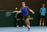 ATP „Challenger“ turnyro Bragoje ketvirtfinalis: Vilius Gaubas – Marco Trungelliti 4:3 (GYVAI)