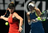 „Vieno žmogaus negatyvas neužgoš šimto žmonių meilės“: S.Halep atsikirto C.Wozniacki