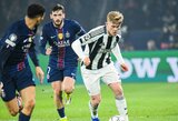 Tarp PSG ir „Newcastle“ užfiksuotos abi komandos netenkinusios lygiosios