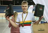 Rekordiniu tempu važiavęs J.Beniušis Europos dviračių treko čempionate – 14-as