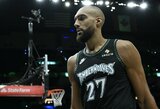 Gobertas nesulaukia „Timberwolves“ pasiūlymo pratęsti kontraktą