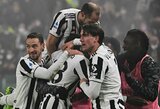 D.Vlahovičius pelnė įvartį, o „Juventus“ vietiniame čempionate iškovojo pergalę