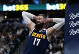 Denveryje – dramatiška „Nuggets“ nesėkmė