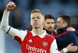M.Arteta iškovotą „Arsenal“ pergalę prieš „Leicester City" skyrė O.Zinčenkai