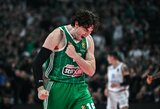 „Anadolu Efes“ spaudimą atlaikęs „Panathinaikos“ titulo gynybą pratęs Abu Dabyje