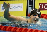 K.Ledecky 20-ą kartą tapo pasaulio plaukimo čempione, po diskvalifikacijos atsitiesusi K.McKeown laimėjo auksą