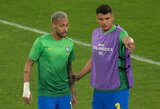 Th.Silva užstojo psichologinių problemų kamuojamą Neymarą: „Jis kritikuojamas ne dėl žaidimo“