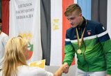 Europos jaunimo fechtavimo čempionate L.Kalininas vos neįveikė vieno iš favoritų